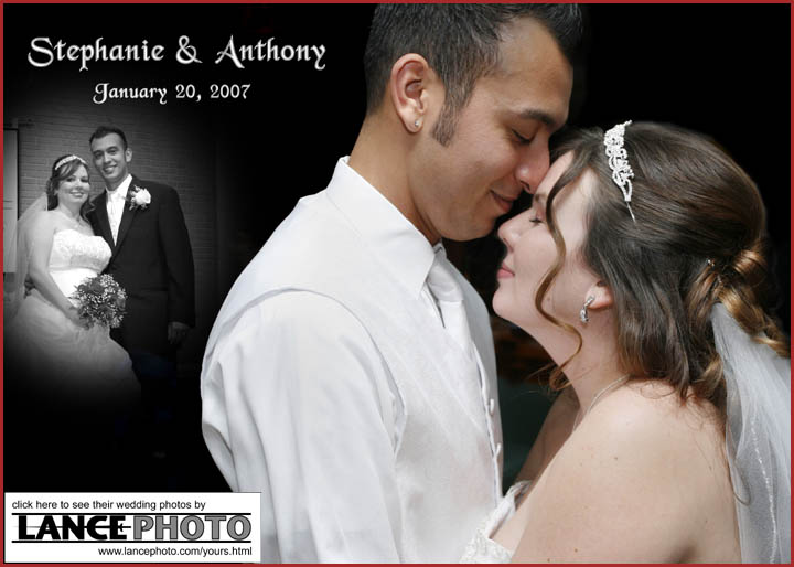 Stephhanie & Anthony Suarez Wedding photography by LANCEPHOTO.COM
